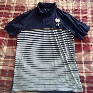 COPY - Notre Dame Under Armour Polo